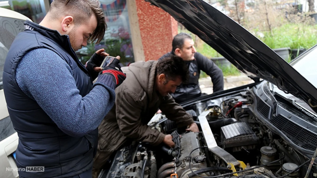 Araçların şasi ve motor numarasını değiştiren dolandırıcılara operasyon düzenlendi