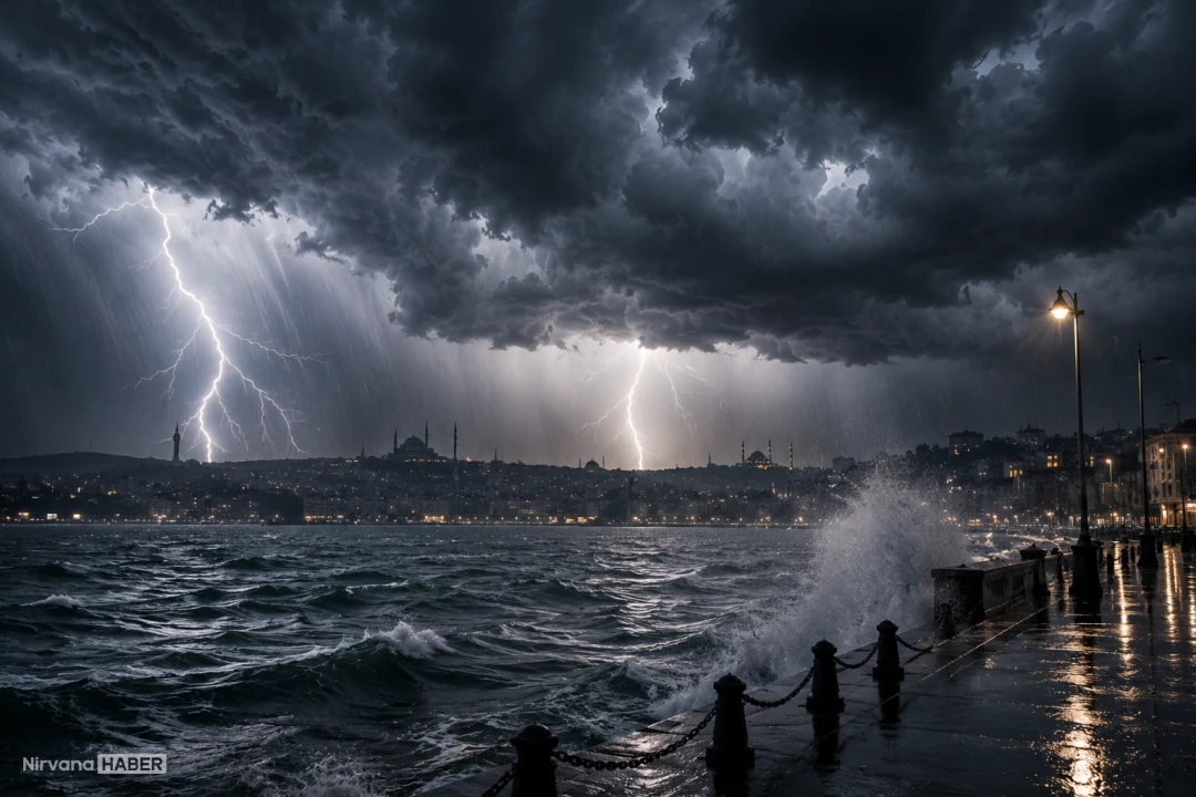 AKOM ve Meteoroloji'den uyarı:  O ilçeler şiddetli sağanağa teslim olacak