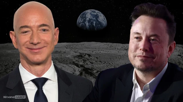 Dev roket rampada havaya uçtu! Jeff Bezos'u Elon Musk teselli etti