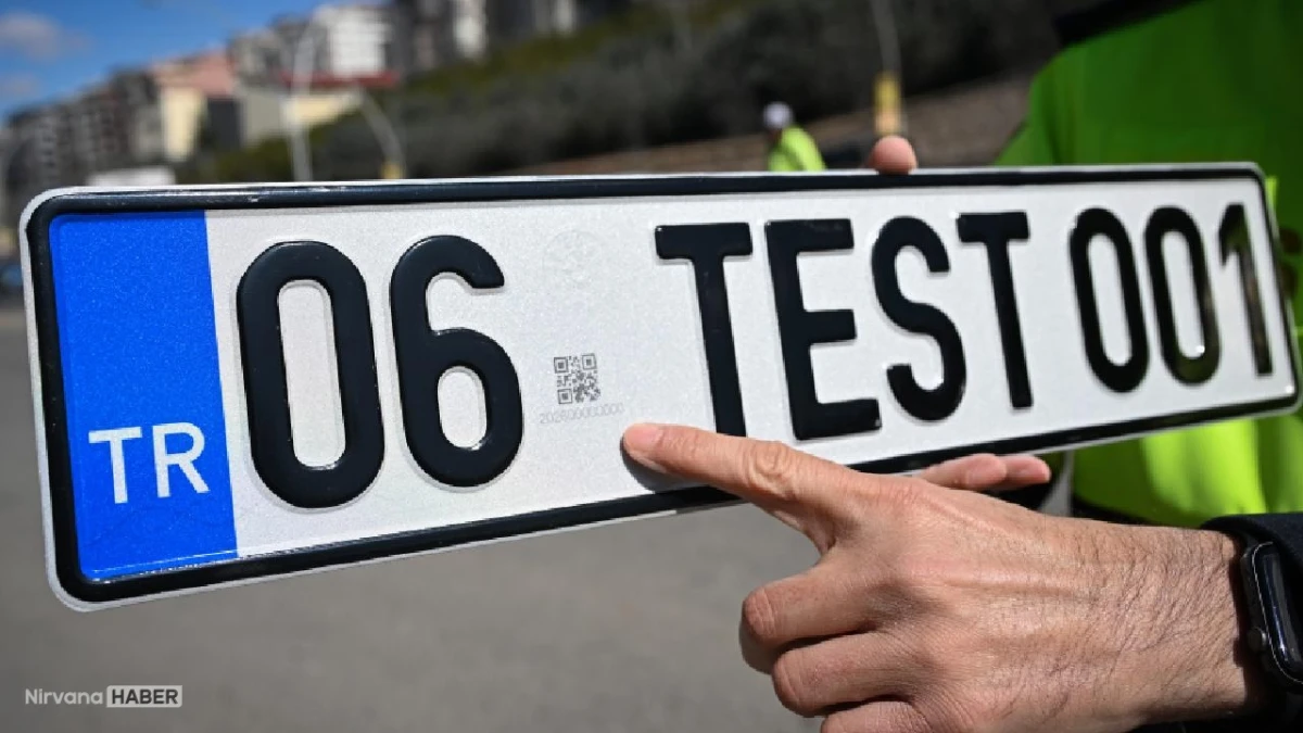 Standartlara aykırı araç plakaları ücretsiz yenilenecek