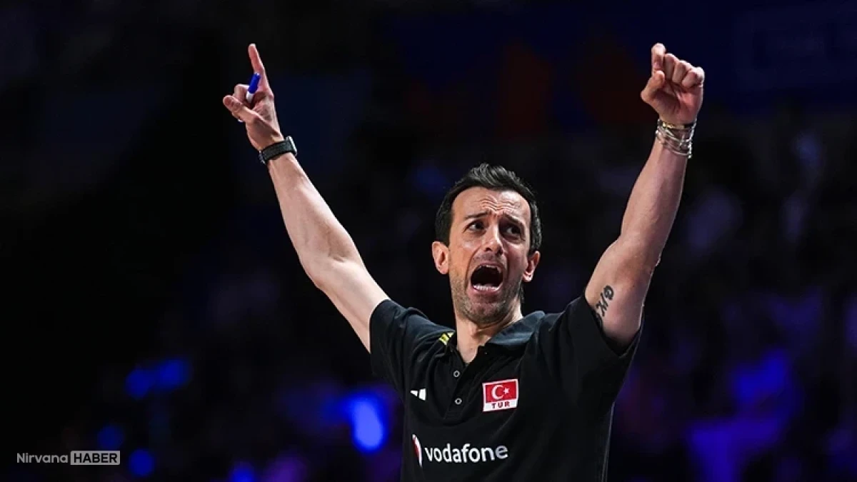 Daniele Santarelli'den final öncesi net mesaj: Altın madalyayla Türkiye'ye döneceğiz