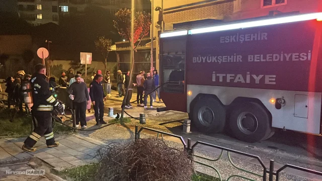 Eskişehir'de eğlence mekanında çıkan yangın söndürüldü