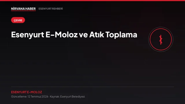 Esenyurt E-Moloz ve Atık Toplama: Tadilat Molozu Nasıl Aldırılır?