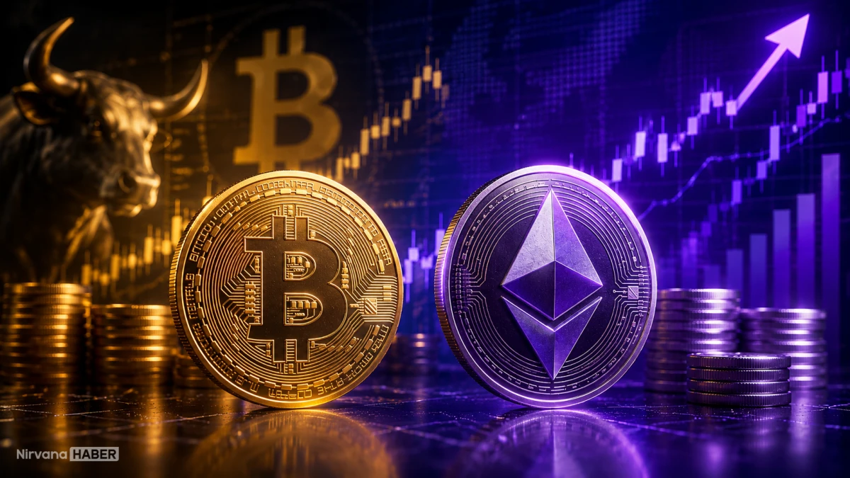 Ethereum yükselişte, Bitcoin'i solladı