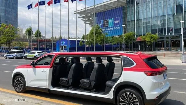 NATO'ya özel limuzin sürprizi: Liderler zirveye Togg'la taşınacak