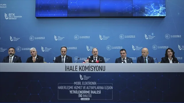 5G ihalesinde A1, A2 ve A3 paketleri için teklifler alındı!