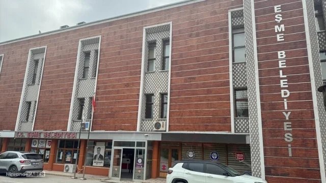 Eşme Belediyesi’nde irtikap soruşturması: Başkan ve 2 personel tutuklandı