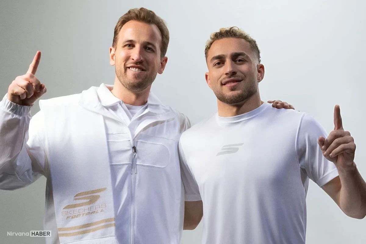 Barış Alper Yılmaz ve Harry Kane reklam çekimi için buluştu
