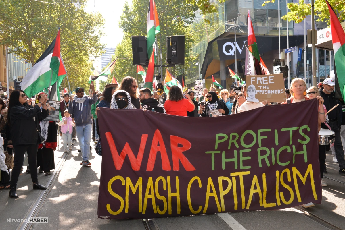 Avustralya'da "Filistinli Esirler Günü" dolayısıyla protesto düzenlendi