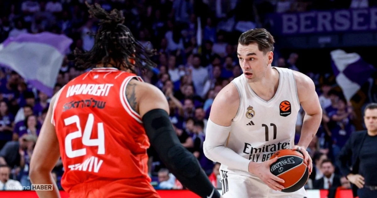 Real Madrid Hapoel Tel Aviv'i yenerek seride durumu 2-0'a getirdi