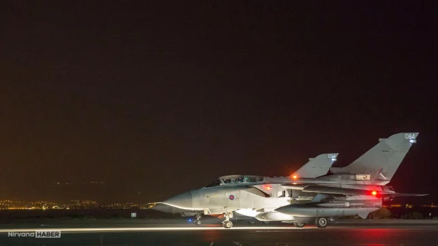 Güney Kıbrıs'taki İngiltere'ye ait Akrotiri Hava Üssü'nde patlama meydana geldi