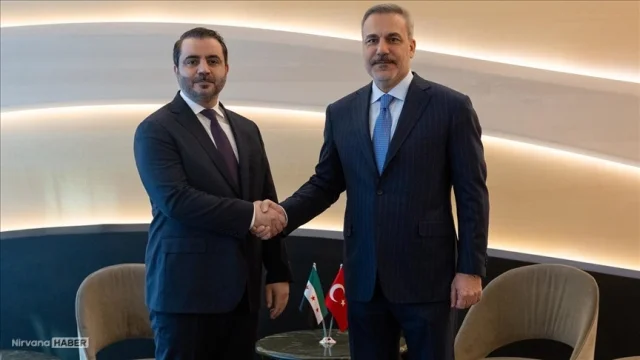 Hakan Fidan ve Suriyeli mevkidaşı ortak basın toplantısında