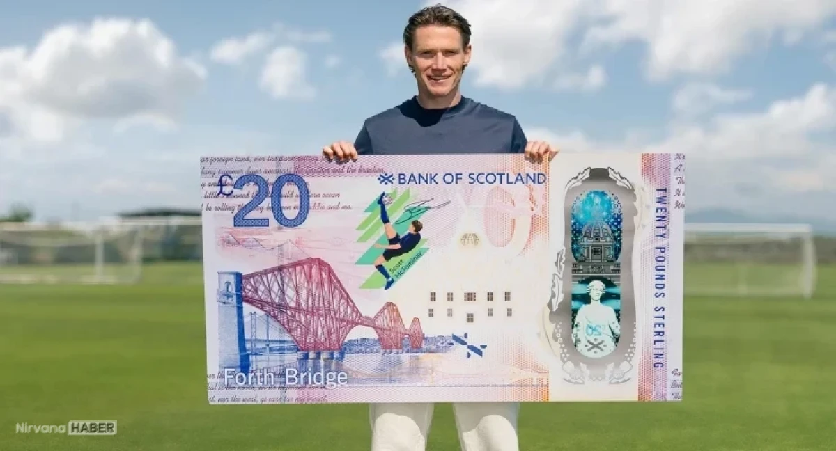 İskoç futbolcunun ikonik rövaşata golü 20 sterlinlik banknotlara basıldı