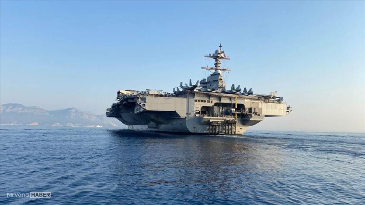 USS Gerald R. Ford uçak gemisi Orta Doğu'dan ayrılıyor!