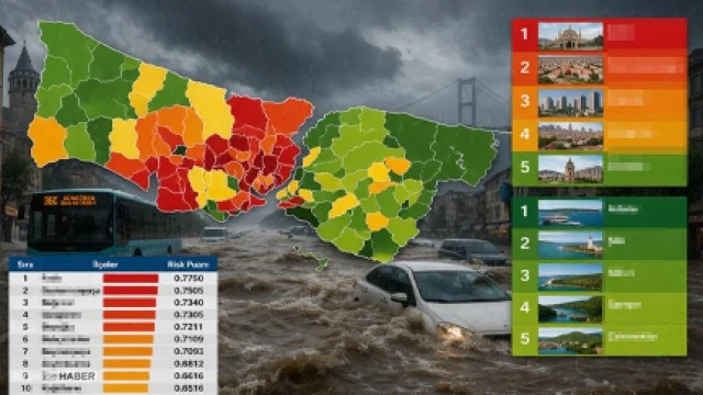 İlçeniz sel bölgesinde mi? İşte İstanbul'un sel haritası: İlk sırada hangi ilçe var?