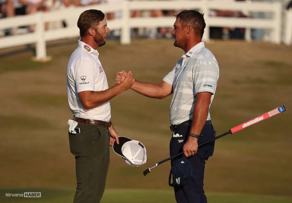 154. Açık Şampiyona'da Sam Burns liderliğe yükseldi, DeChambeau takipten kopmadı