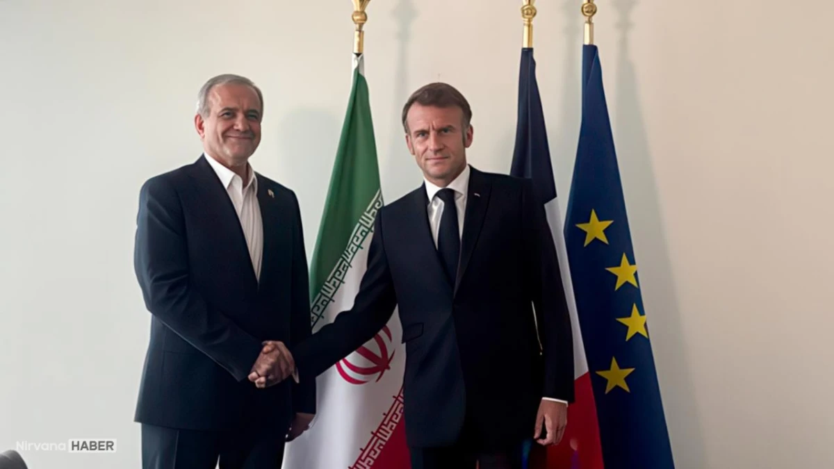 İran Cumhurbaşkanı Pezeşkiyan, Fransa Cumhurbaşkanı Macron ile telefonda görüştü