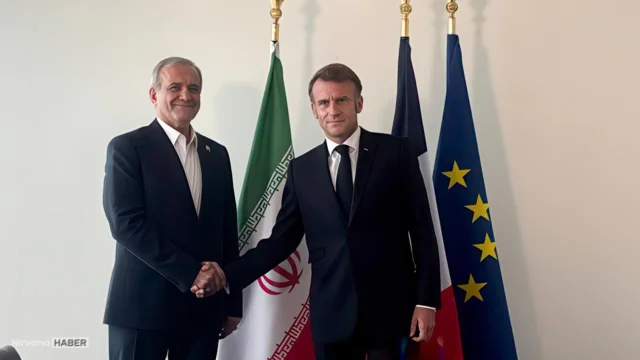 İran Cumhurbaşkanı Pezeşkiyan, Fransa Cumhurbaşkanı Macron ile telefonda görüştü