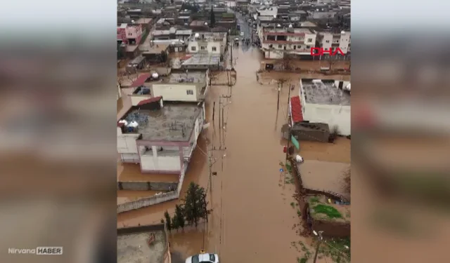Mardin’de sağanak felaketi: Dereler taştı, mahalle sular altında kaldı