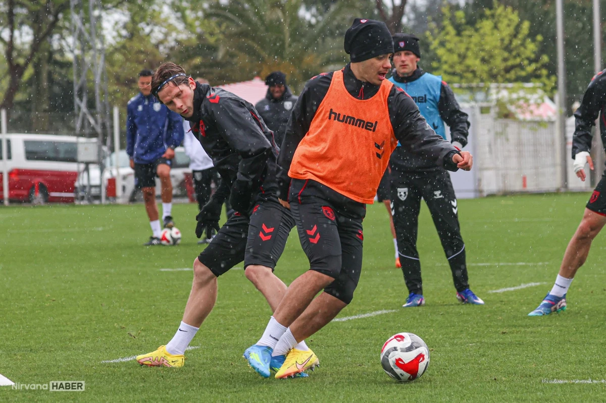 Samsunspor, Galatasaray maçı hazırlıklarını tamamladı