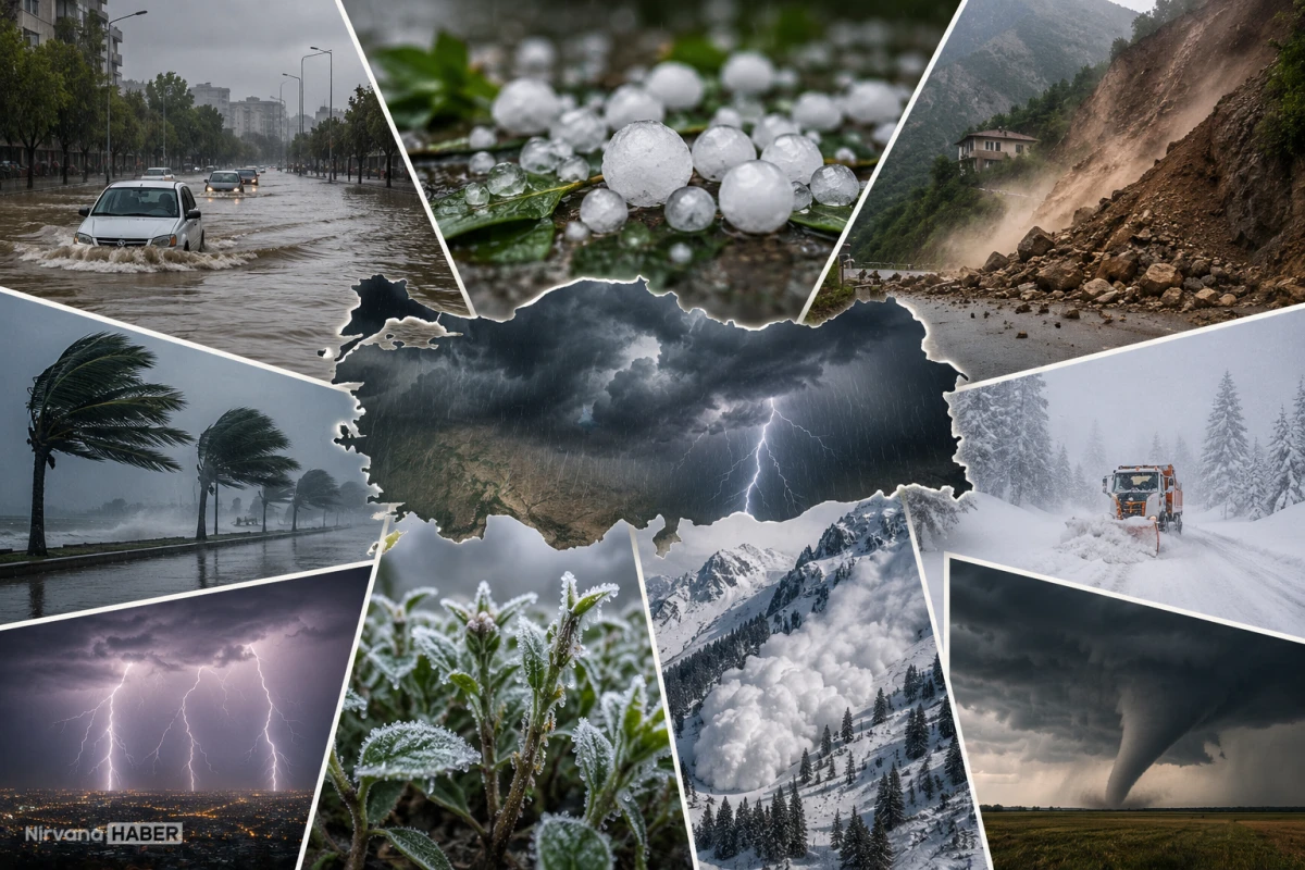 Türkiye genelinde kabus ayı! 1 ayda tam 148 şiddetli meteorolojik olay yaşandı