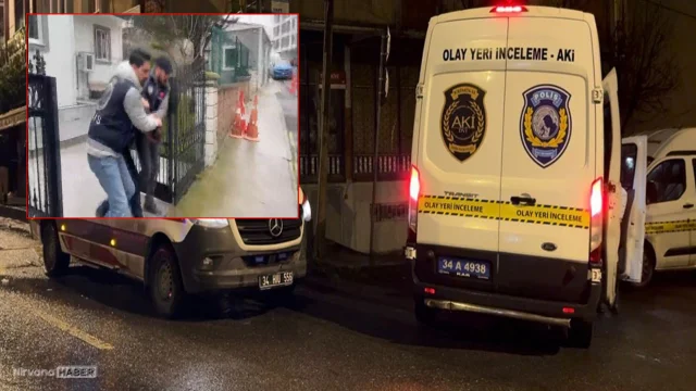 Arnavutköy'de vahşet! Eşini çocuklarının gözü önünde katletti
