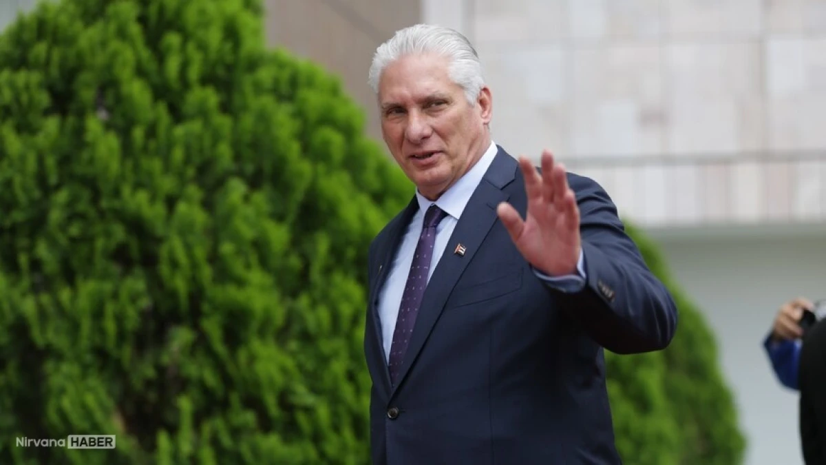 Küba Devlet Başkanı Diaz-Canel'den ABD'ye sert tepki: Hiçbir zaman tehdit olmadık