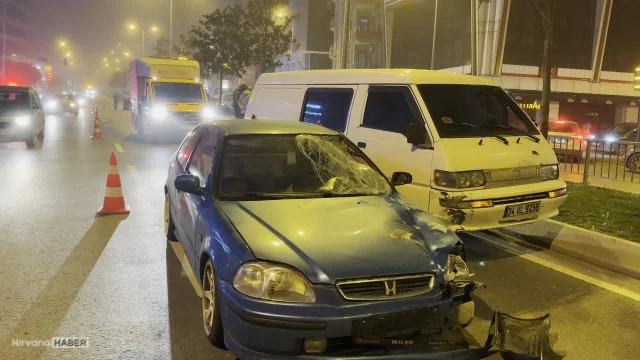 Ümraniye’de otomobilin çarptığı yaya hayatını kaybetti