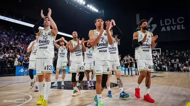 Fenerbahçe Beko Asvel'i 81-76 mağlup etti