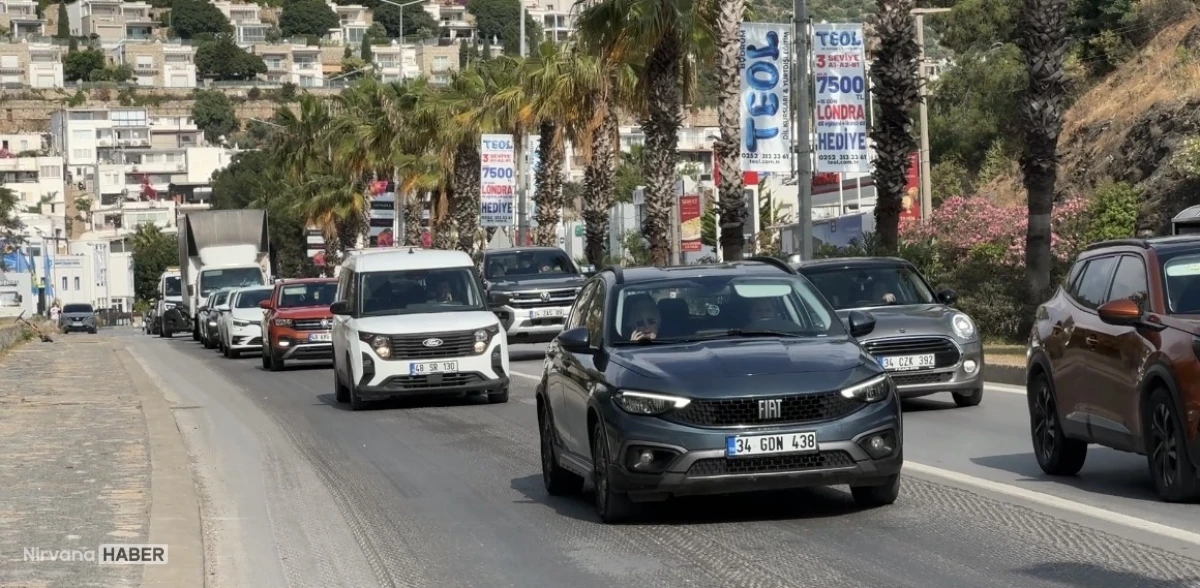 Muğla'da bayram dolayısıyla yoğunluk yaşanıyor
