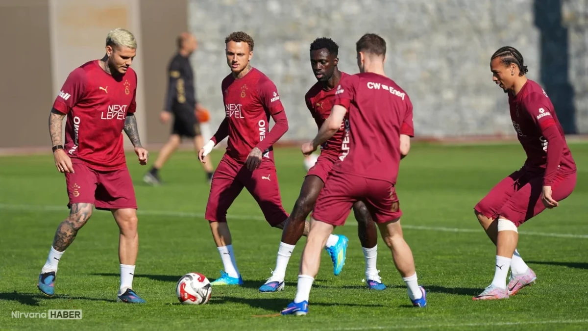 Galatasaray Antalyaspor maçı hazırlıklarını sürdürüyor