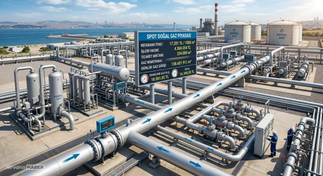 Spot piyasada doğal gaz ne kadar oldu? İşlem hacmi ve fiyatları
