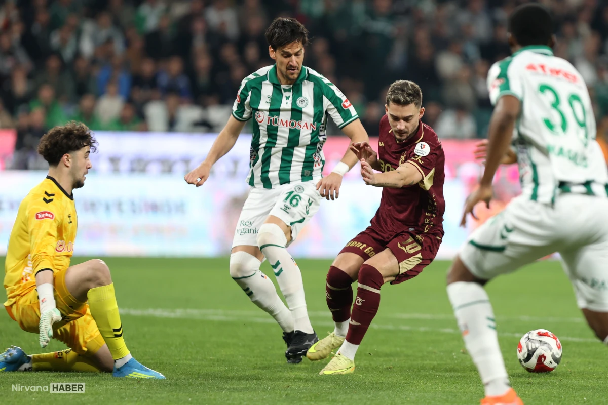 TÜMOSAN Konyaspor Trabzonspor'u 2-1 mağlup etti