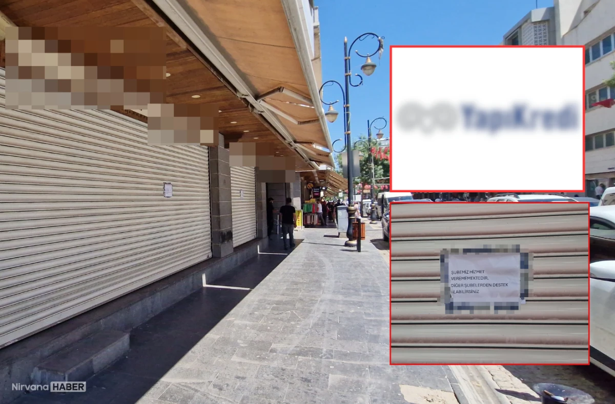 Diyarbakır'da banka şubesine silahlı saldırı! Hizmet durduruldu