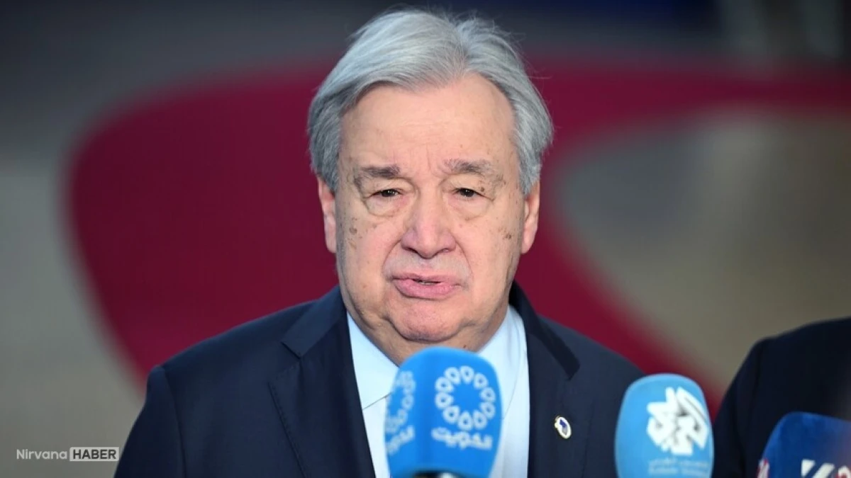 Guterres: "Hürmüz Boğazı'nı acilen açın"