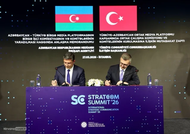 Türkiye ile Azerbaycan arasında medya iş birliği anlaşması