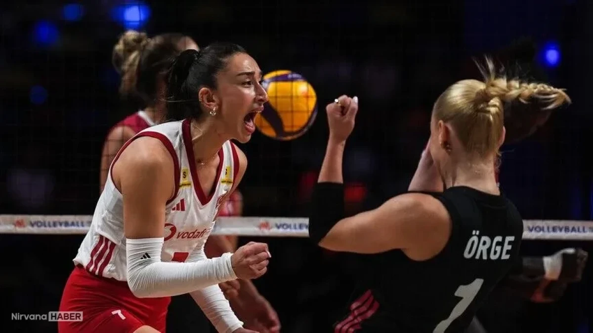 A Milli Kadın Voleybol Takımı VNL yarı finalinde Çin ile karşılaşacak