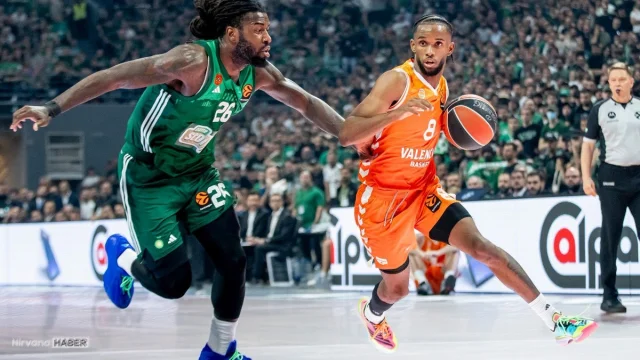 Euroleague maçında Valencia Basket ilk galibiyetini alarak seride durumu 2-1'e getirdi
