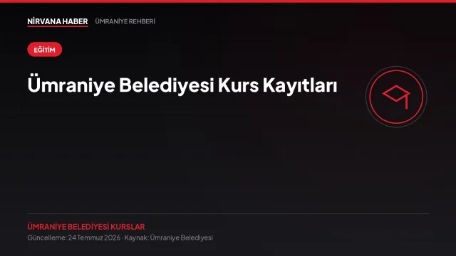 Ümraniye Belediyesi Kurs Kayıtları: Ücretsiz Eğitim ve Meslek Programları