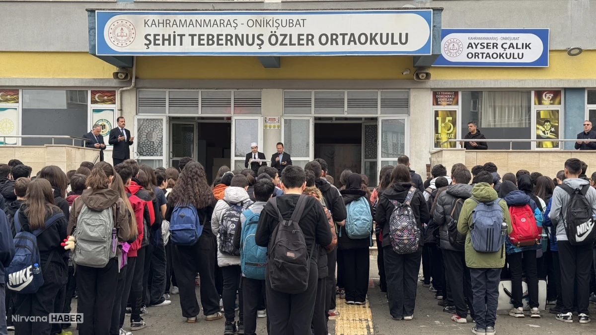 Kahramanmaraş'taki okul saldırısında hayatını kaybedenler için Kuran okutuldu