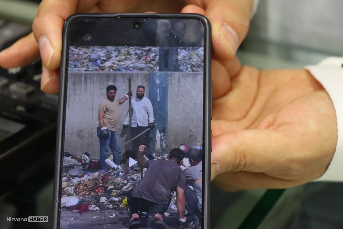 Eşinin çöpe attığı 400 bin lirayı 15 ton atıkta aradı!