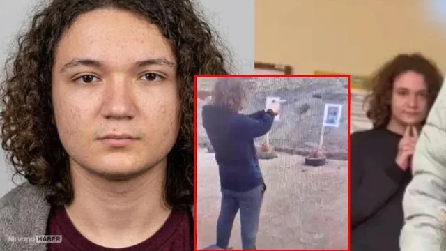 Okul saldırısının failinin 'poligon'da ateş ettiği görüntüler ortaya çıktı!