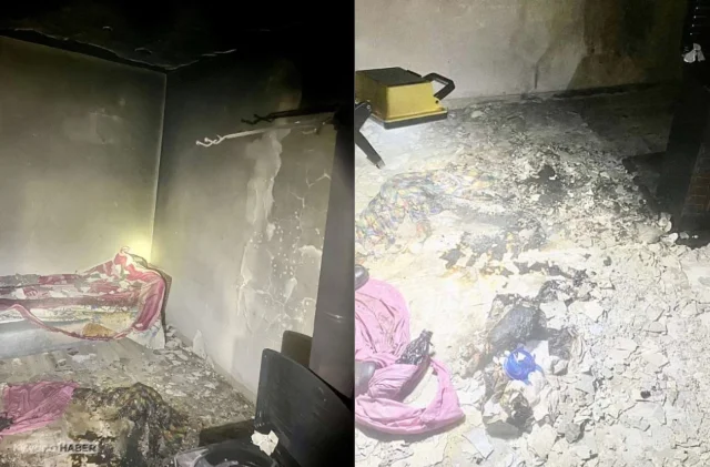 Alevler uykuda bastı: Aile ölümle burun buruna geldi!