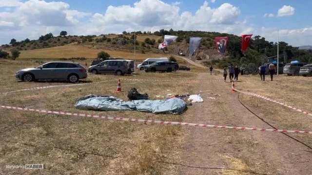 Çorum'da yamaç paraşütü kazası: Antalyalı pilot Bayram Kurt hayatını kaybetti