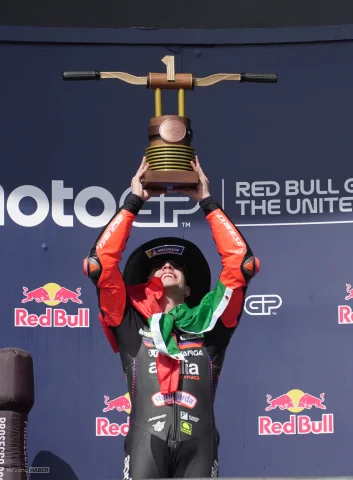 MotoGP ABD ayağında Aprilia rüzgarı: Bezzecchi kazandı