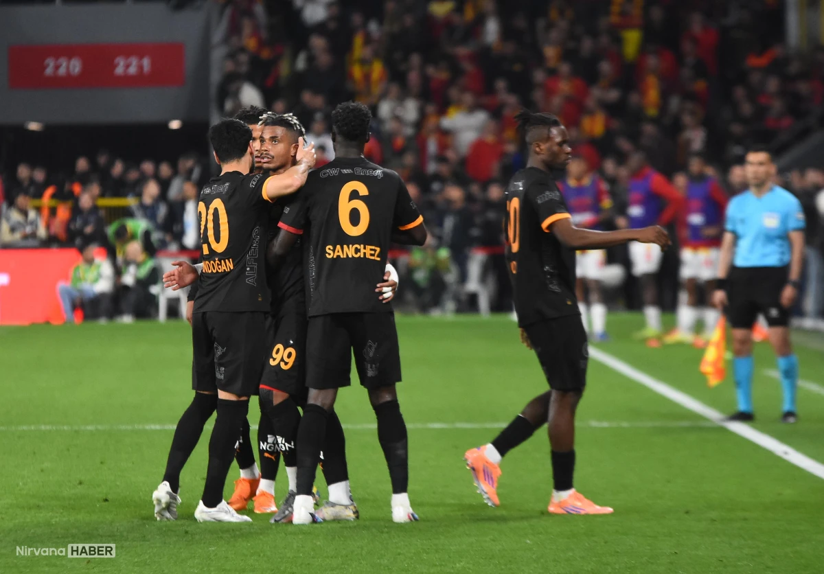 Galatasaray deplasmanda Göztepe'yi 3-1 mağlup etti