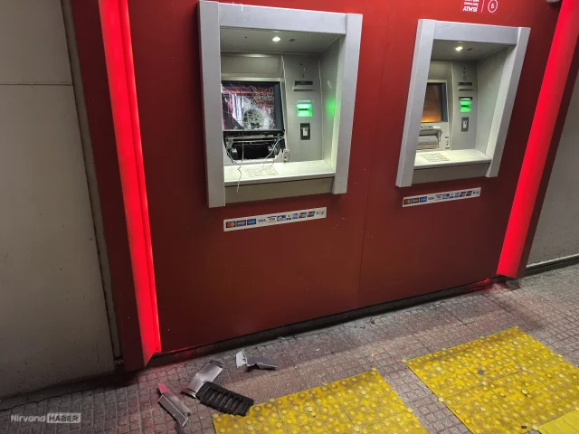 Adana’da ATM’ye levye ile zarar veren şüpheli gözaltında