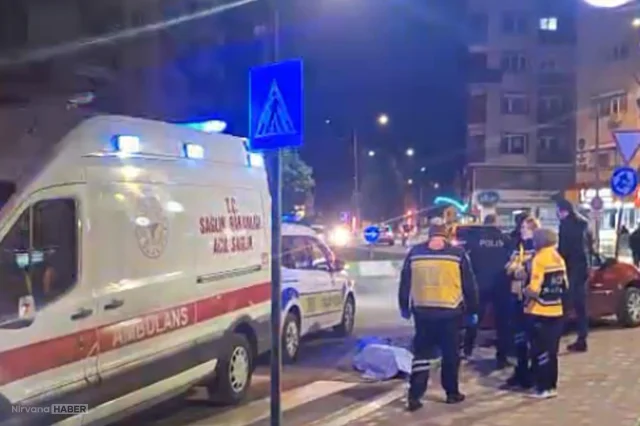 Kırklareli'de otomobilin çarptığı yaya hayatını kaybetti