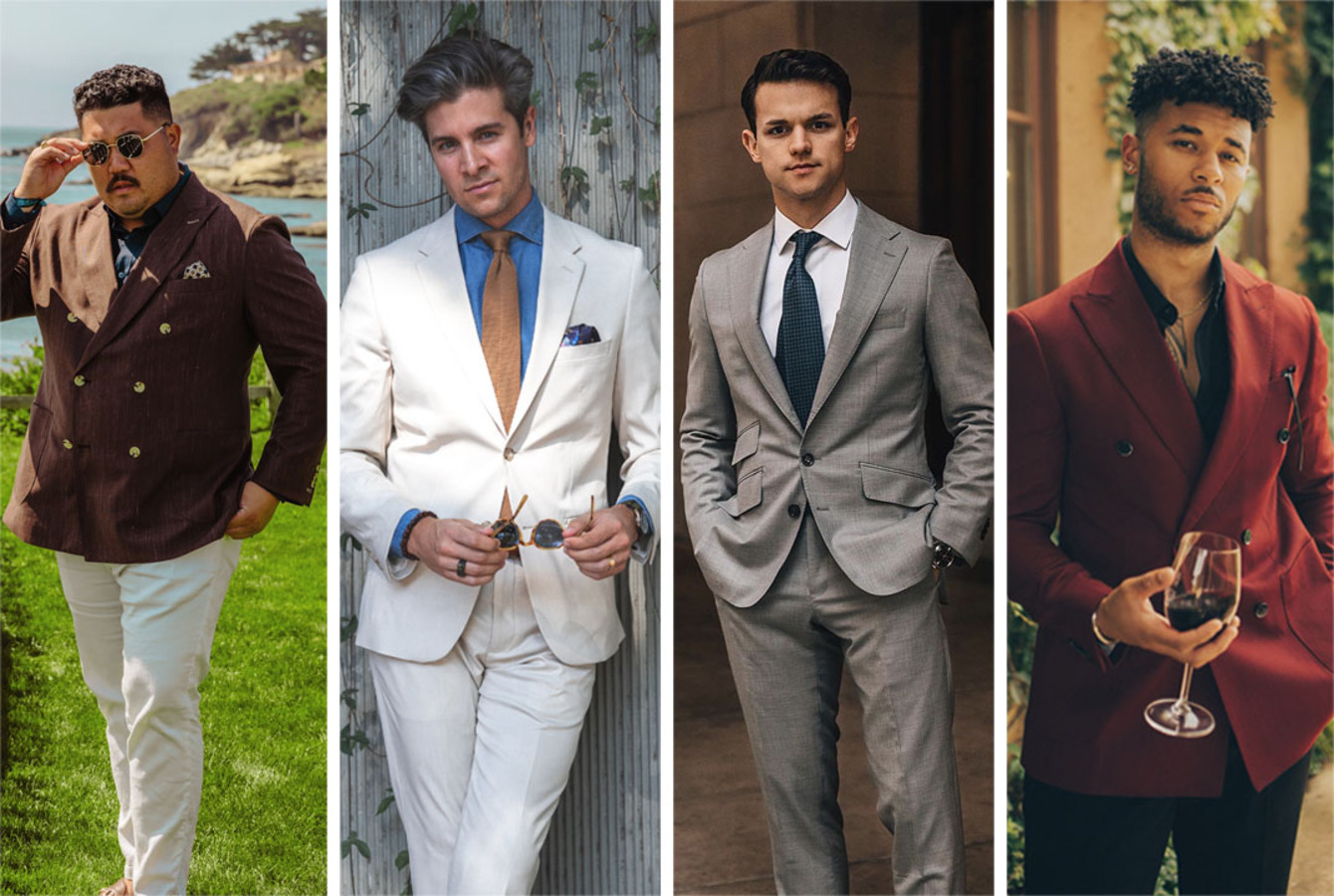 Four TikTok Fashion Influencers Helping Men Get Dressed for Weddings