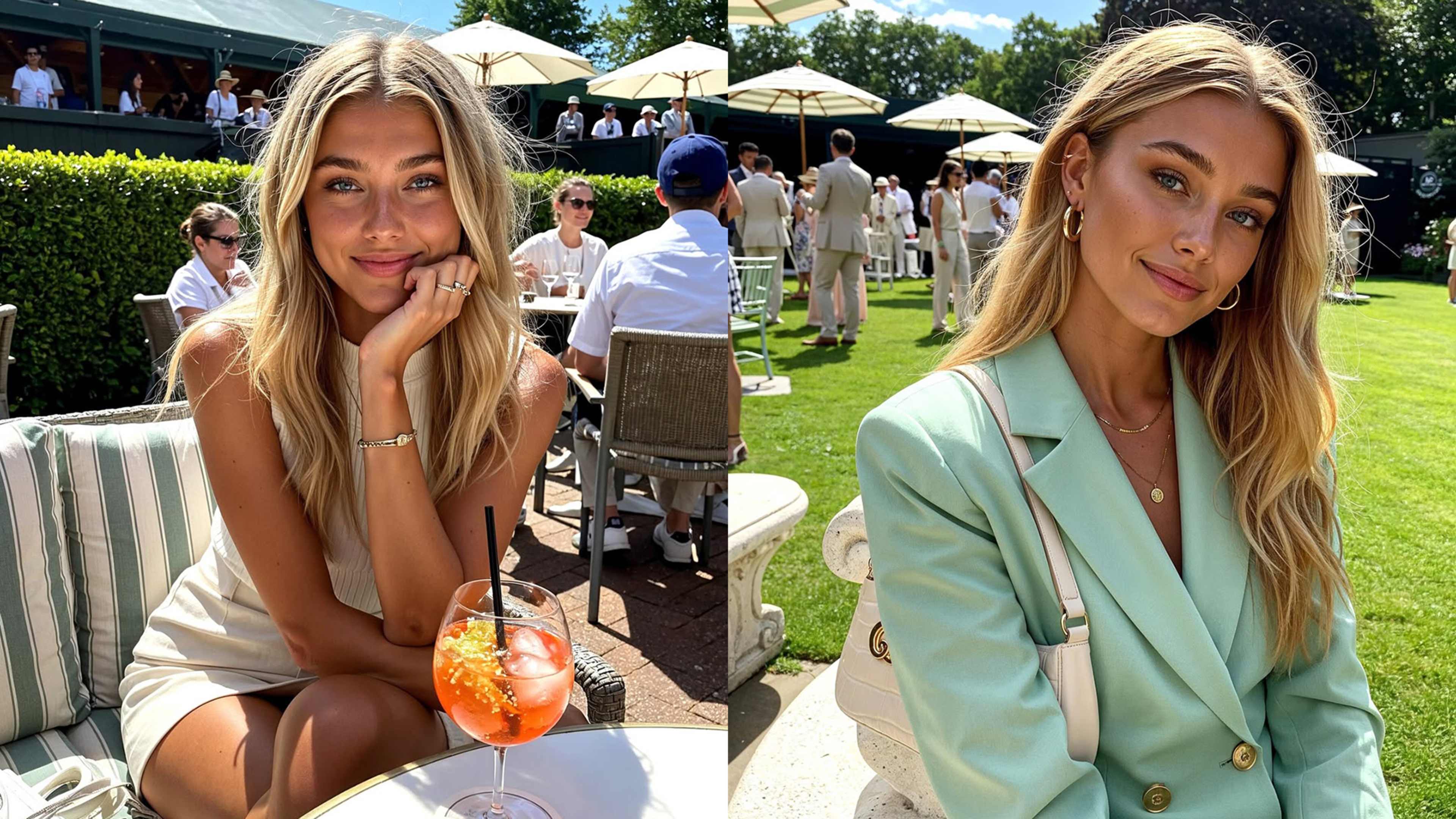 Influencer Mia Zelu went viral at Wimbledon—with one catch: She's A.I.